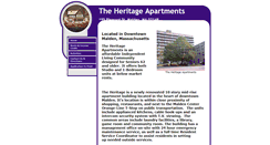 Desktop Screenshot of heritage195.com